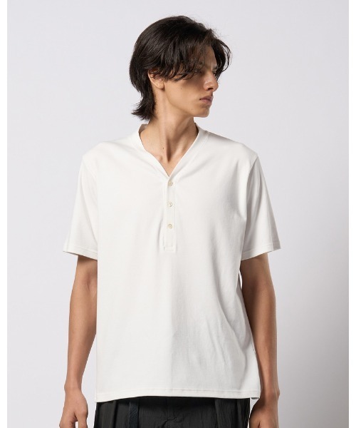 wjk tシャツ luxury cotton smart collar S/S メンズ : ZOZOTOWN Yahoo