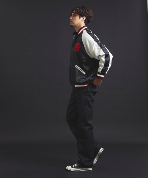 JACKROSE リバーシブル スカジャン カリフォルニア刺繍 サイズ4 JACKROSE リバーシブル スカジャン カリフォルニア刺繍 サイズ4