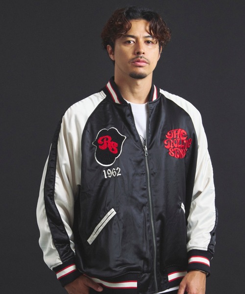 JACKROSE（ジャックローズ） スカジャン B-TRS-Lips＆Tongue