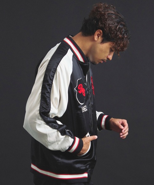 JACKROSE リバーシブル スカジャン カリフォルニア刺繍 サイズ4 JACKROSE リバーシブル スカジャン カリフォルニア刺繍 サイズ4