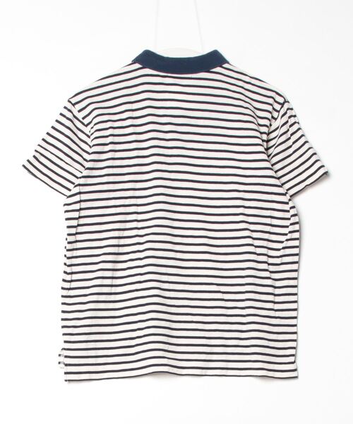 「ANDREA POMPILIO」 「ANDREA POMPILIO」半袖ポロシャツ「ONITSUKA TIGERコラボ」 - ネイビー メンズ_画像2