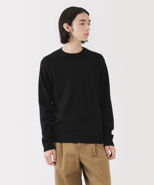 【期間限定価格】新品 STILL BY HAND ヤク混ミドルゲージ セーター 無印良品（MUJI） セーター ニット 紳士 洗えるウールミドルゲージ