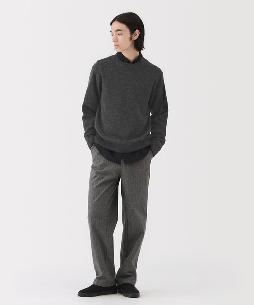 無印良品（MUJI） セーター ニット 紳士 洗えるウールミドルゲージ