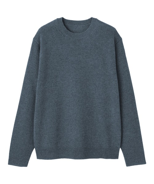 無印良品（MUJI） セーター ニット 紳士 洗えるウールミドルゲージ
