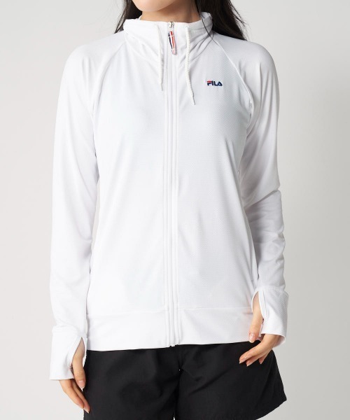 FILA（フィラ） ラッシュガード ブロックメッシュUVラッシュガード