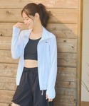 ラッシュガード ブロックメッシュUVラッシュガ...の詳細画像3