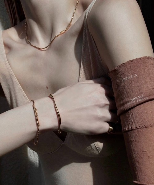 ブレスレット 「SILVER925」ノーム デュー スネーク ブレスレット / norme dew snake bracelet レディースの画像