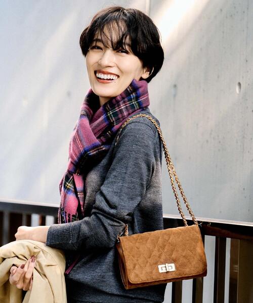 UNTITLED ショルダーバッグ バッグ キルティングチェーンショルダー