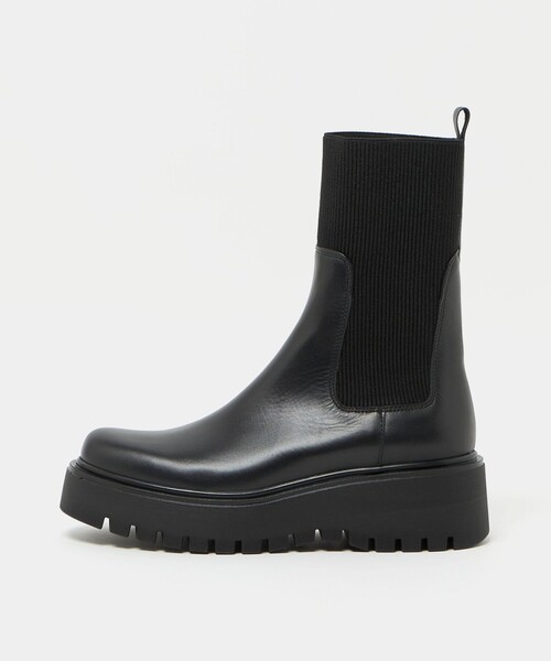 新品同様 CORSO ROMA 9 コルソローマ リブサイドゴアブーツ 23.5 CORSO ROMA,9（コルソローマ ノーヴェ） ブーツ 「CORSO ROMA 9