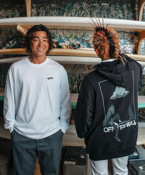 新品 Vans x Yusuke Hanai パーカー【L】ブラック 花井祐介 VANS（ヴァンズ） トレーナー スウェット × Yusuke Hanai / Hoodie