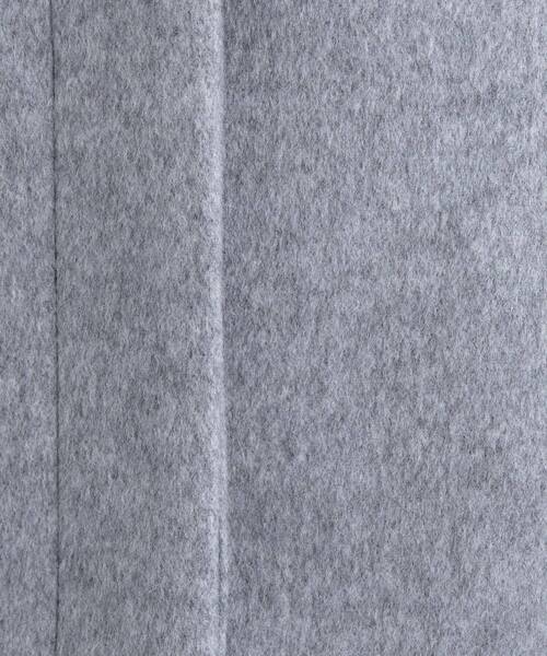 トレンチコート コート 「軽やか／ゆったり」ウール混ショートトレンチコート レディースの画像