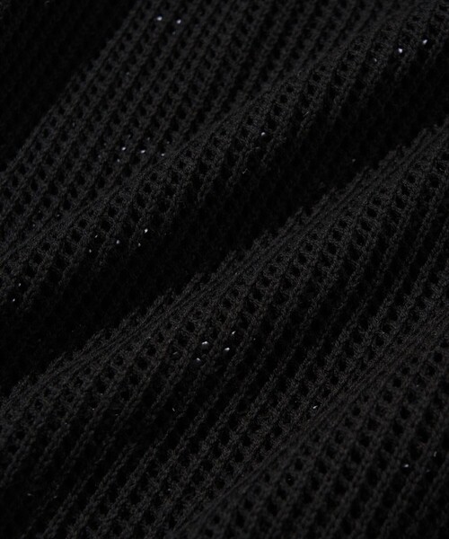 「HINSON」 長袖ニット LARGE オリーブ メンズ_画像8