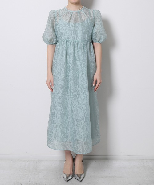 「Re.Verofonna」 半袖ワンピース MEDIUM ブラック レディース_画像5