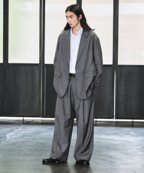 TOURSTAGE フリースジャケット M グレーセットアップ　メンズ FREAK'S STORE（フリークスストア） セットアップ MEDIUM グレー