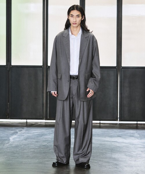 グレーセットアップ FREAK'S STORE（フリークスストア） セットアップ MEDIUM グレー