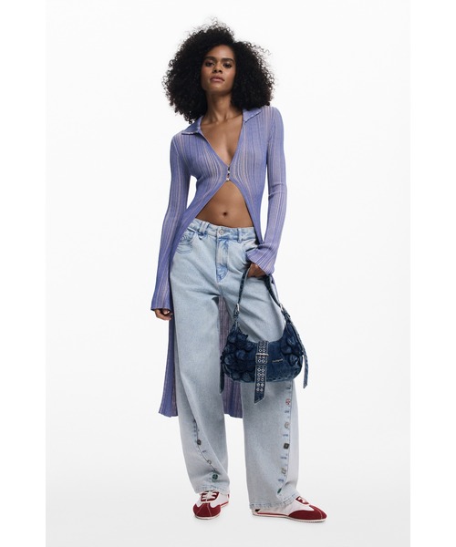 Desigual（デシグアル） ハンドバッグ Denim Semi-Hard Shoulder Moon