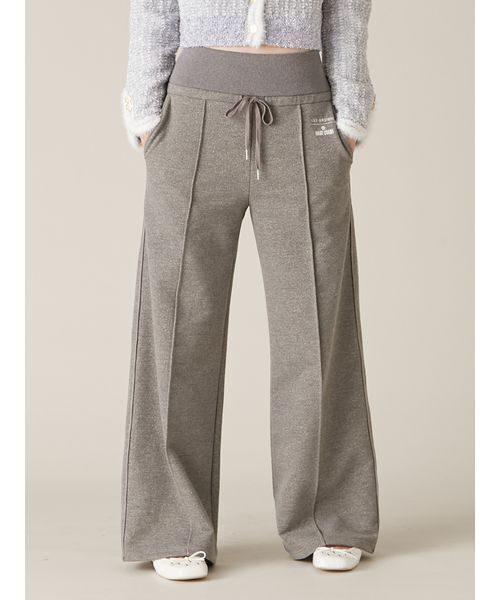 LILY BROWN×MARY QUANT スウェットパンツ グレー LILY BROWN（リリーブラウン） パンツ 「LILY BROWN×MARY QUANT