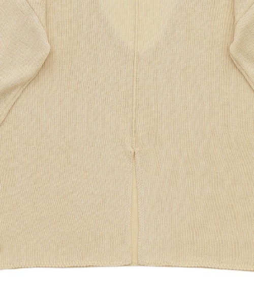 select MOCA by son」 長袖ニット FREE グレイッシュベージュ