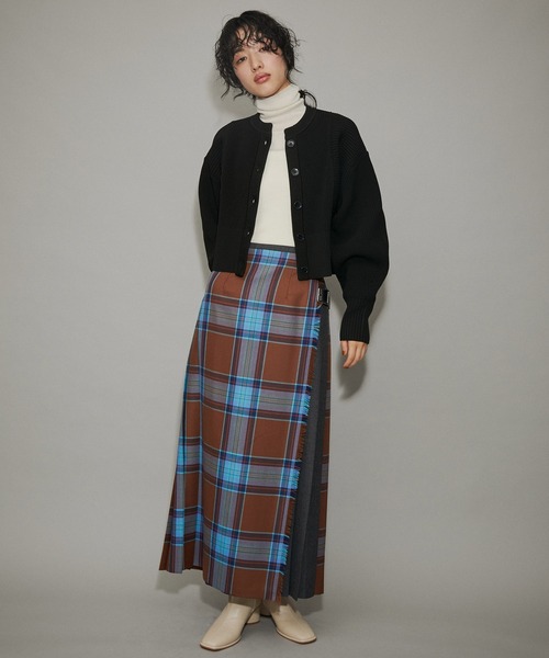 「ADAM ET ROPE'」 ロングブーツ 23.0cm オフホワイト レディース_画像7