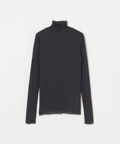 「HELIOPOLE」 長袖カットソー 38 ライトグリーン レディース_画像2