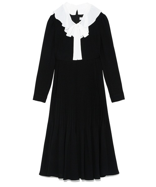 最終価格CELFORD　セルフォード　パーティワンピース　36 CELFORD（セルフォード） 長袖ワンピース 36 ライトピンク レディース