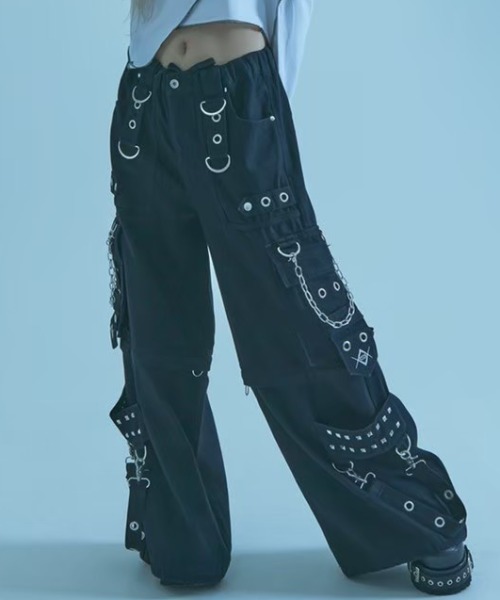 REFLEM（レフレム） カーゴパンツ FREE ブラック レディース