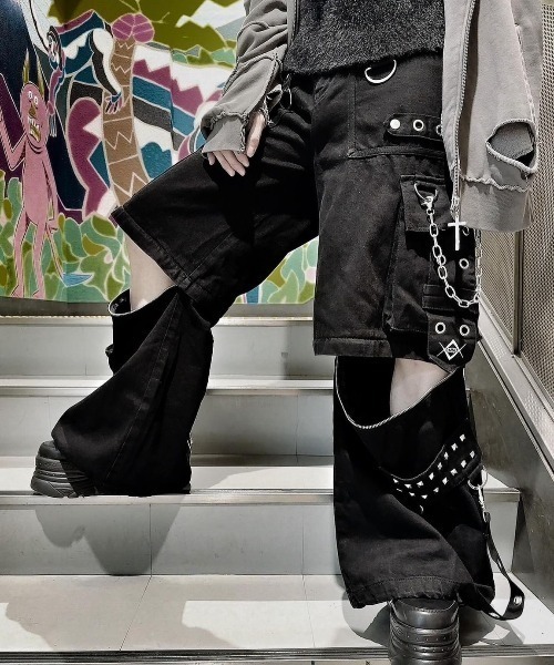 REFLEM（レフレム） カーゴパンツ FREE ブラック レディース