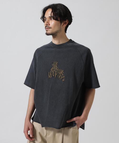 「REMI RELIEF」 半袖Tシャツ L ブラック メンズの画像