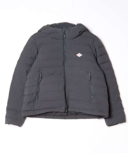 DANTON ダウンコート　チャコール　S Danton（ダントン） ダウンジャケット S チャコールグレー レディース