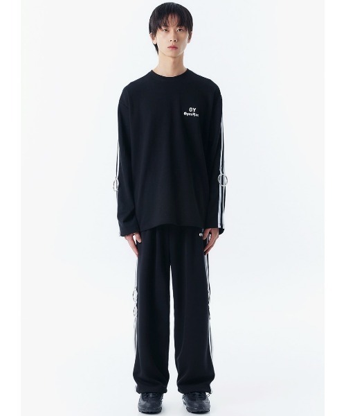 「OY」 イージーパンツ M ブラック メンズ_画像2