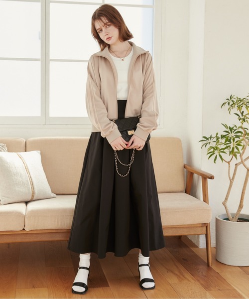 「ANGIE」 ブルゾン FREE ベージュ レディース_画像2