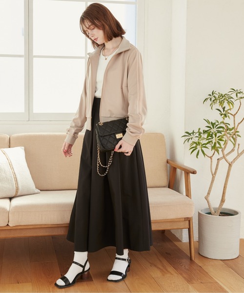 「ANGIE」 ブルゾン FREE ベージュ レディース_画像3