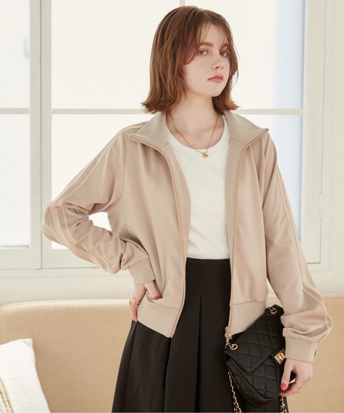 「ANGIE」 ブルゾン FREE ベージュ レディース_画像5