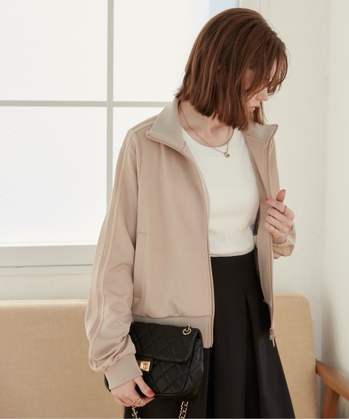 「ANGIE」 ブルゾン FREE ベージュ レディース_画像8