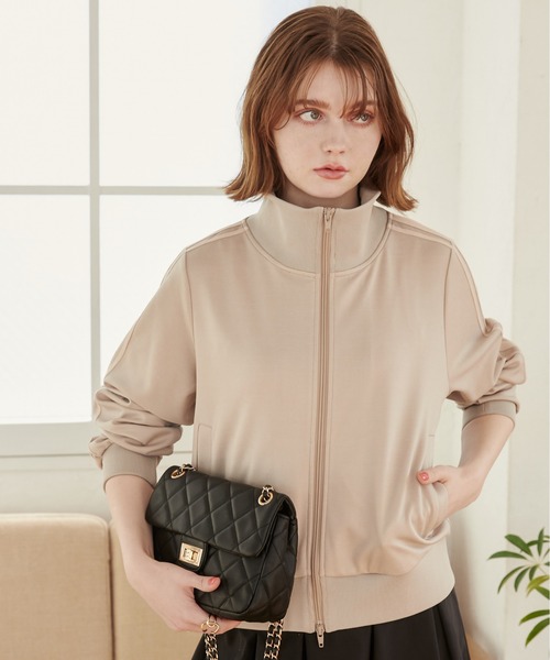 「ANGIE」 ブルゾン FREE ベージュ レディース_画像9