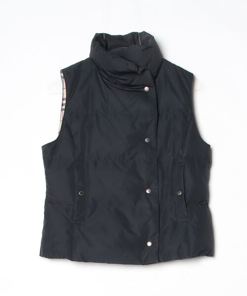 BURBERRY（バーバリー） ダウンベスト 38 ブラック レディース