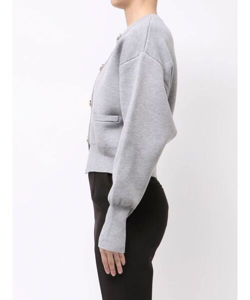 LAGUNAMOON（ラグナムーン） カーディガン フォルムニットカーディガン