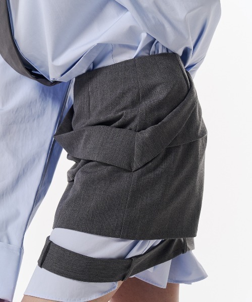 JOSE MOON（ジョゼムーン） スカート LOW WEST CUTTING MINI SKIRT