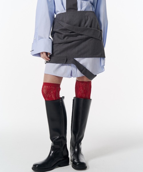 JOSE MOON（ジョゼムーン） スカート LOW WEST CUTTING MINI SKIRT