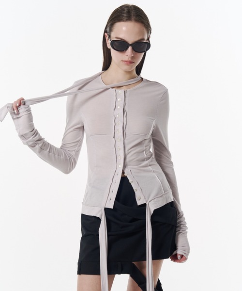 JOSE MOON（ジョゼムーン） スカート LOW WEST CUTTING MINI SKIRT