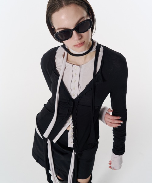 JOSE MOON（ジョゼムーン） スカート LOW WEST CUTTING MINI SKIRT