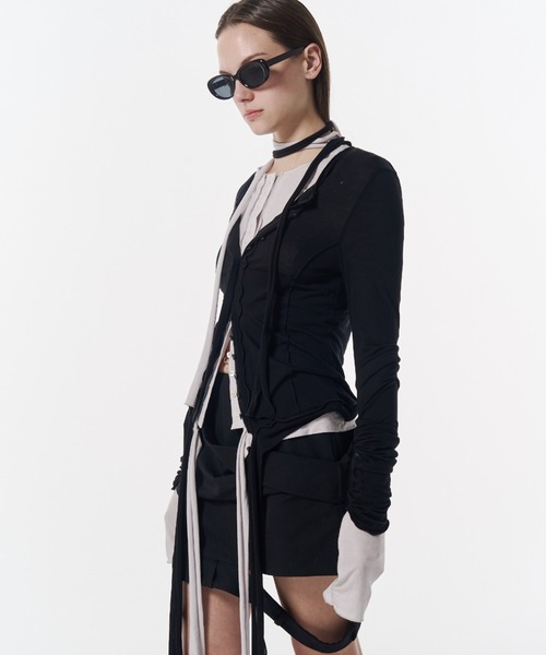 JOSE MOON（ジョゼムーン） スカート LOW WEST CUTTING MINI SKIRT