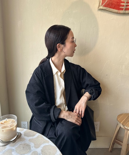 select MOCA by son」 長袖シャツ FREE グレー レディース : ZOZOTOWN