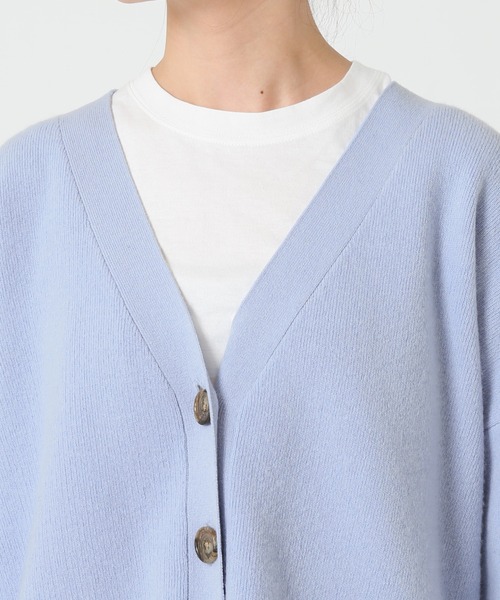 「SLOBE IENA」 ニットカーディガン FREE ベージュ レディース_画像8