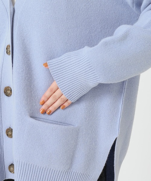 「SLOBE IENA」 ニットカーディガン FREE ベージュ レディース_画像9