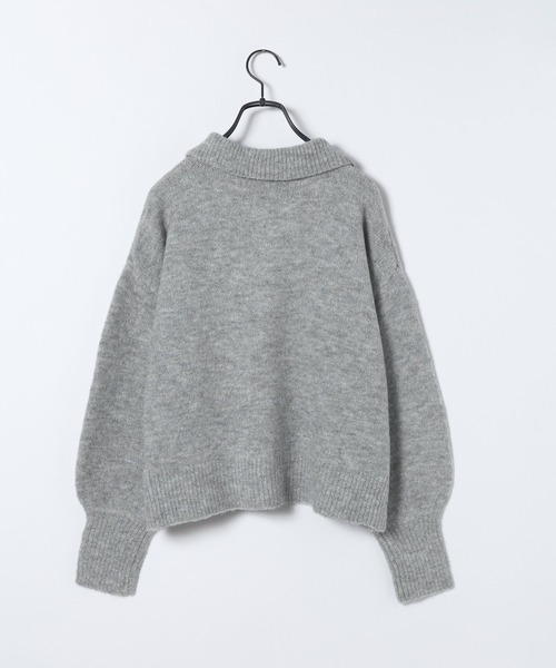 JEANASIS（ジーナシス） ニット セーター 「選べる着丈」7Gアルパカ