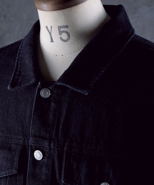 「G.O.C」 デニムジャケット LARGE インディゴブルー メンズ_画像3