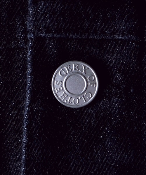 「G.O.C」 デニムジャケット LARGE インディゴブルー メンズ_画像6