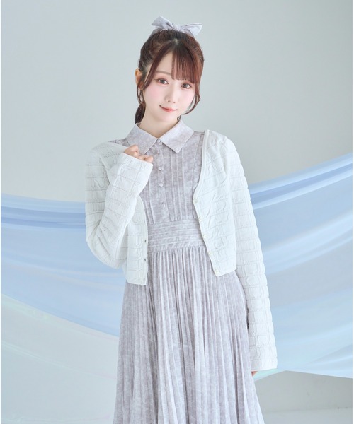 Rose Muse（ロゼミューズ） シュシュ Floral print ribbon chouchou