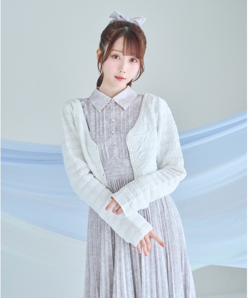 Rose Muse（ロゼミューズ） シュシュ Floral print ribbon chouchou